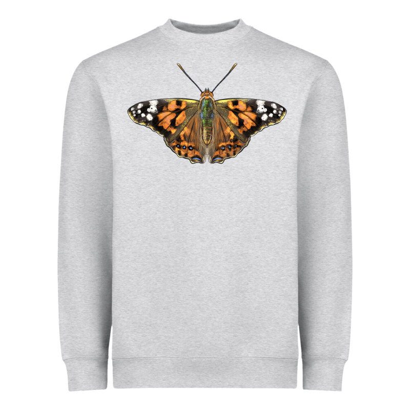 Painted Lady Heavyweight Sweatshirt by LillyAllenDesigns | Teevron