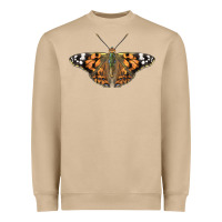 Mushroom Painted Lady Heavyweight Sweatshirt - LillyAllenDesigns