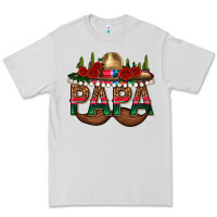 Dove Grey Papa Premium Tee - texasbilliewilder