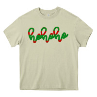 Mossy Christmas Ho Ho Ho Heavy Core Tee - Bettercallsaul