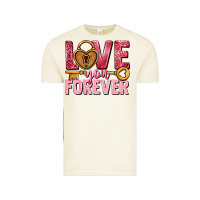 Love You Forever Valentine's Day Vintage Tee | Teevron