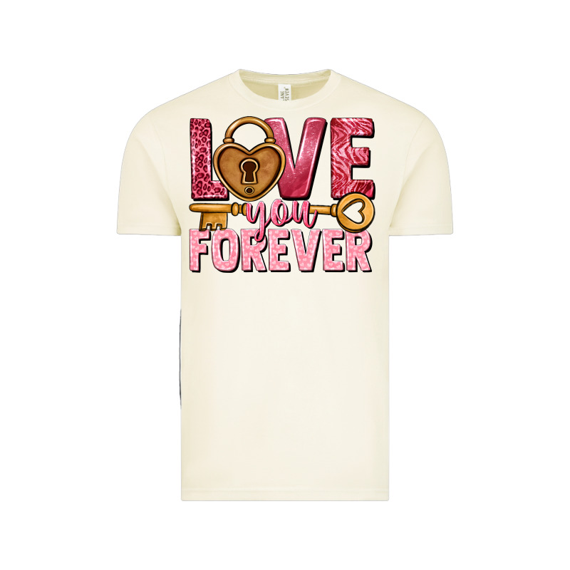Love You Forever Valentine's Day Vintage Tee by HowdyJamesFarm | Teevron