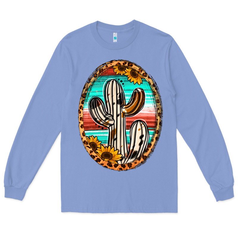 Western Cactus Long Sleeve Tee by Jasminsmagicworld | Teevron