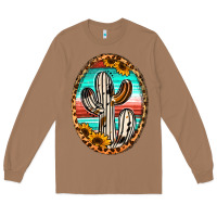 Toasted Coconut Western Cactus Long Sleeve Tee - Jasminsmagicworld