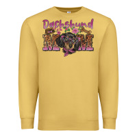 Antique Gold dachshund mom Premium Sweatshirt - BarkalooDesign