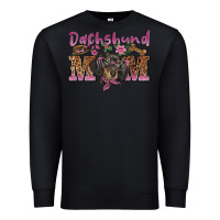 Black dachshund mom Premium Sweatshirt - BarkalooDesign