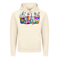 Vintage Artic pride lgbtq coffee cups Vintage Hoodie - OliviaCreatesArt