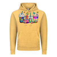 Vintage Mustard pride lgbtq coffee cups Vintage Hoodie - OliviaCreatesArt