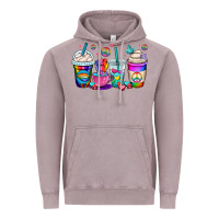 Vintage Zinc pride lgbtq coffee cups Vintage Hoodie - OliviaCreatesArt