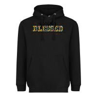 Black simply blessed Heavyweight Hoodie - BarkalooDesign