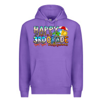 Purple name farewell 3rd grade  hello summer Premium Hoodie - CowhideDigitalArt