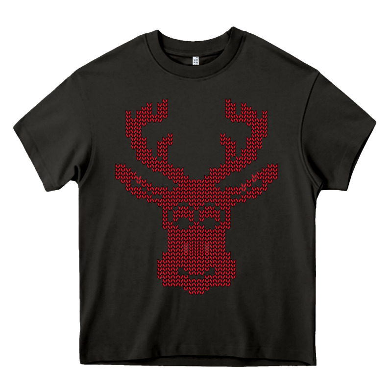 Christmas Deer Ugly Heavy Core Tee by Bettercallsaul | Teevron