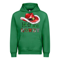 Ho Ho Howdy Christmas Hat Urban Hoodie | Teevron