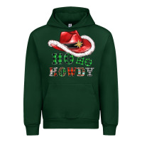 Forest Green ho ho howdy christmas hat Urban Hoodie - AdoDesignShop