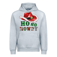 Heather Grey ho ho howdy christmas hat Urban Hoodie - AdoDesignShop