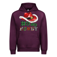 Mauve Wine ho ho howdy christmas hat Urban Hoodie - AdoDesignShop