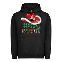 Pigment Black ho ho howdy christmas hat Urban Hoodie - AdoDesignShop
