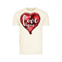 Vintage Arctic I love you heart balloon Valentine's Day Vintage Tee - HowdyJamesFarm