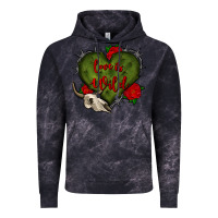 Cloud Black love is wild with bullskull olivia Vintage Hoodie - OliviaCreatesArt