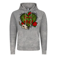Cloud Rock love is wild with bullskull olivia Vintage Hoodie - OliviaCreatesArt