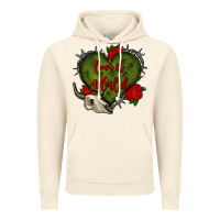 Vintage Artic love is wild with bullskull olivia Vintage Hoodie - OliviaCreatesArt