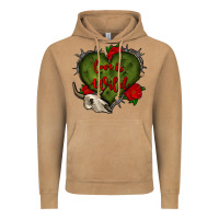 Vintage Camel love is wild with bullskull olivia Vintage Hoodie - OliviaCreatesArt