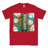 Red baseball brother Classic Tee - TumblerDesignByShophia