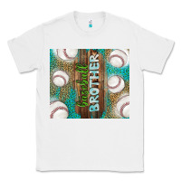 White baseball brother Classic Tee - TumblerDesignByShophia