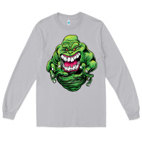 Moon Dust halloween green slimer ghost Long Sleeve Tee - longCreatives