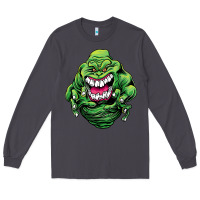 Smoke halloween green slimer ghost Long Sleeve Tee - longCreatives