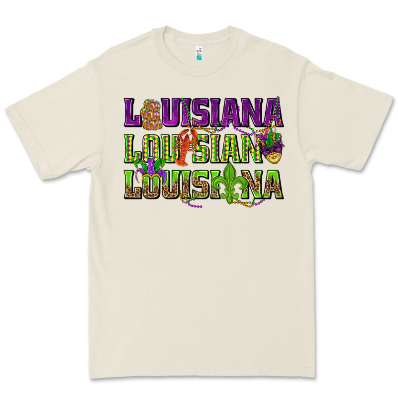Louisiana Mardi Gras Premium Tee by NancyCooperArtShop | Teevron