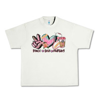 Pistachio peace love nursing Urban Heavy Tee - CowGirlArtShop