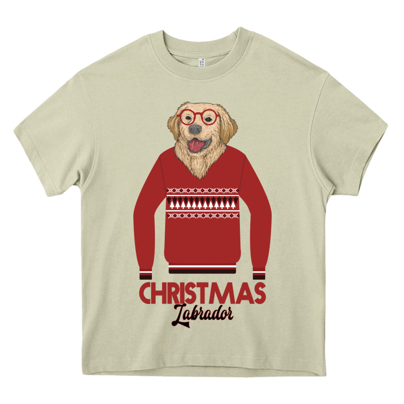 Christmas Labrador Heavy Core Tee by Bettercallsaul | Teevron