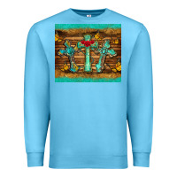 Ocean Blue crosses tumbler Premium Sweatshirt - BarkalooDesign