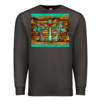 Smoke crosses tumbler Premium Sweatshirt - BarkalooDesign