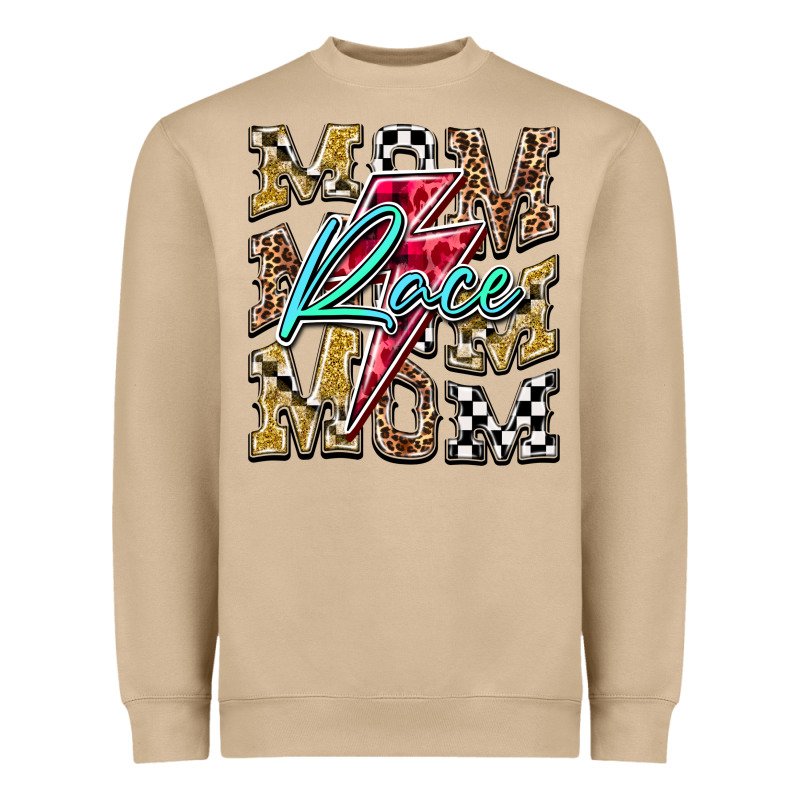 Mom Race Heavyweight Sweatshirt by RacoonDesign | Teevron