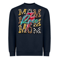 Navy Mom Race Heavyweight Sweatshirt - RacoonDesign