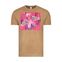 Vintage Camel cancer awareness american flag Vintage Tee - CowGirlArtShop