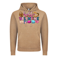 Vintage Coffee hello valentine Vintage Hoodie - OliviaCreatesArt