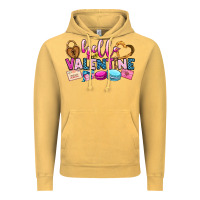 Vintage Mustard hello valentine Vintage Hoodie - OliviaCreatesArt