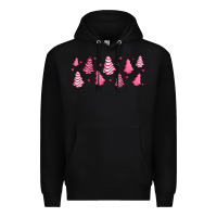Black pink christmas cakes Premium Hoodie - Jasminsmagicworld