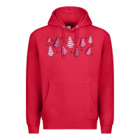 Cardinal pink christmas cakes Premium Hoodie - Jasminsmagicworld
