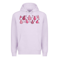 Lilac pink christmas cakes Premium Hoodie - Jasminsmagicworld