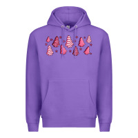 Purple pink christmas cakes Premium Hoodie - Jasminsmagicworld