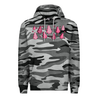 Slate Camo pink christmas cakes Premium Hoodie - Jasminsmagicworld