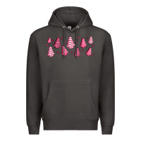 Smoke pink christmas cakes Premium Hoodie - Jasminsmagicworld
