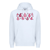 White pink christmas cakes Premium Hoodie - Jasminsmagicworld