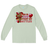 Matcha This is how i fight my battles Valentine's Day Long Sleeve Tee - FaDigitalArtStudio