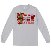 Moon Dust This is how i fight my battles Valentine's Day Long Sleeve Tee - FaDigitalArtStudio
