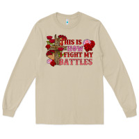 Mushroom This is how i fight my battles Valentine's Day Long Sleeve Tee - FaDigitalArtStudio